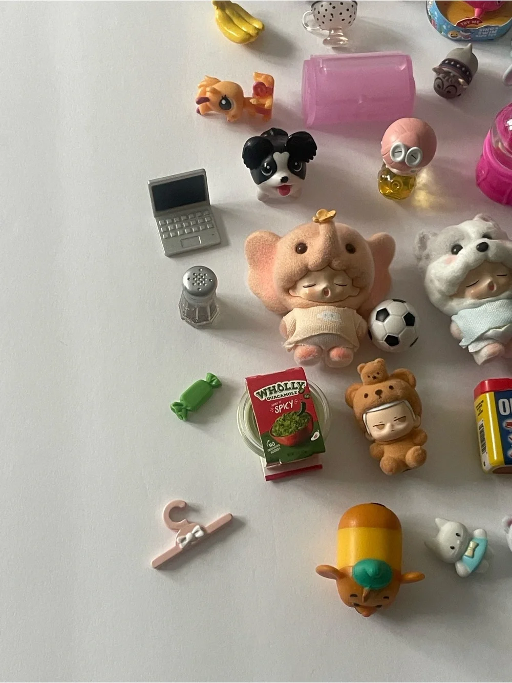 Mini Collectible Figures & Trinkets Bundle Blind Box Toys Food Animals